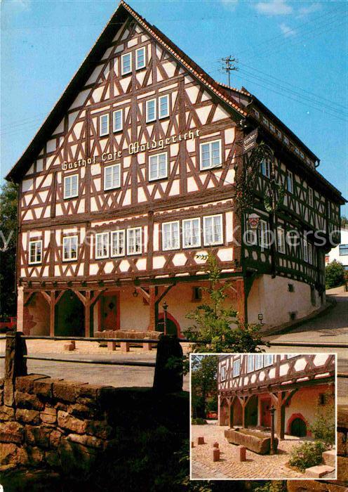 Dornstetten Wuerttemberg Gasthof Waldgericht