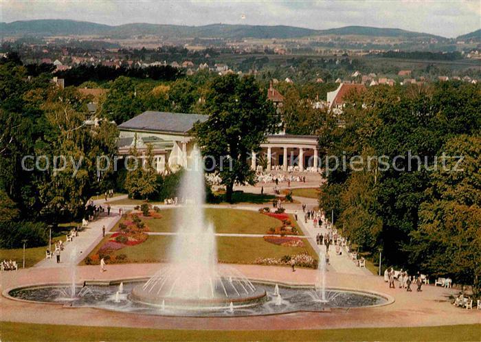 Bad Oeynhausen Kurpark Wasserspiele Werretal