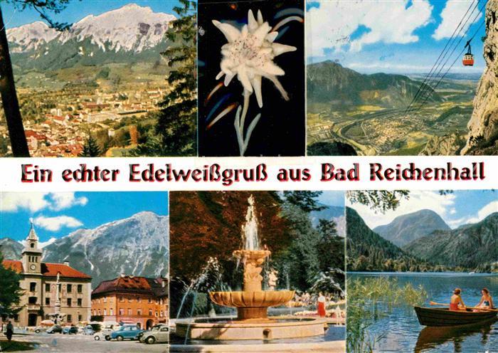 Bad Reichenhall Panorama Hochstaufen Predigtstuhlbahn Marktplatz Kurpark