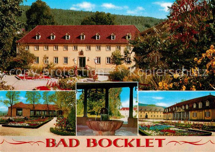 Bad Bocklet Kurgarten Brunnen