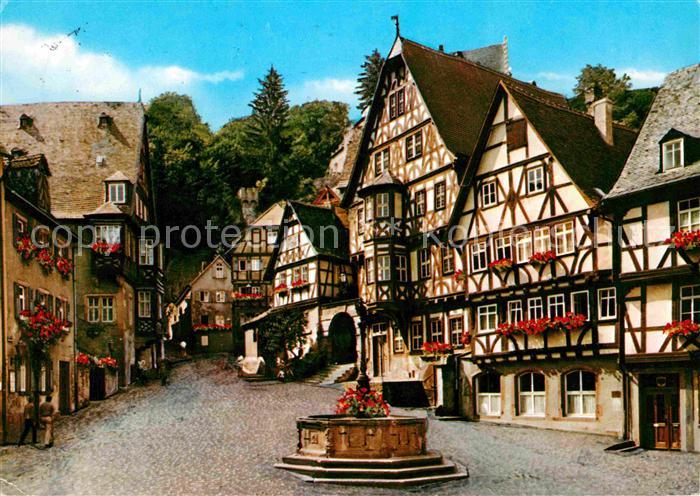 Miltenberg Main Historischer Marktplatz Schnatterloch