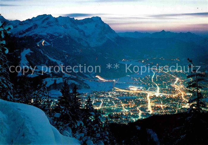 GARMISCH-PARTENKIRCHEN Bayern Fliegeraufnahme