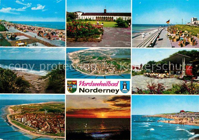 Norderney Nordseebad Inselansichten