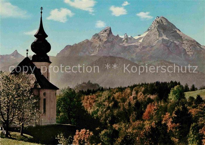 BERCHTESGADEN Bayern Maria Gern Watzmann