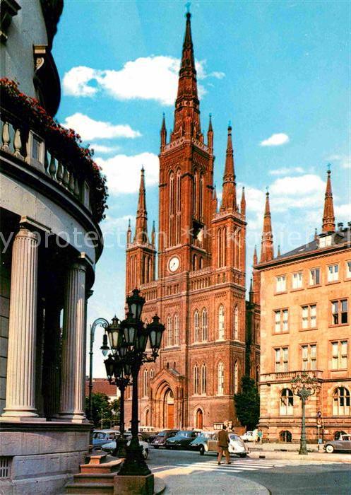 Wiesbaden Marktkirche Rathaus