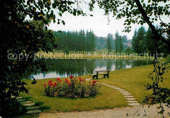 Bad Woerishofen Weiher im Kurpark