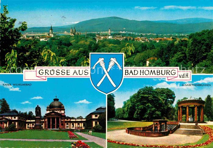 Bad Homburg Panorama Kaiser Wilhelmsbad Elisabethenbrunnen