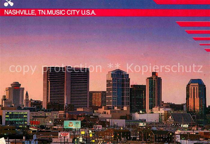 Nashville Tennessee Skyline