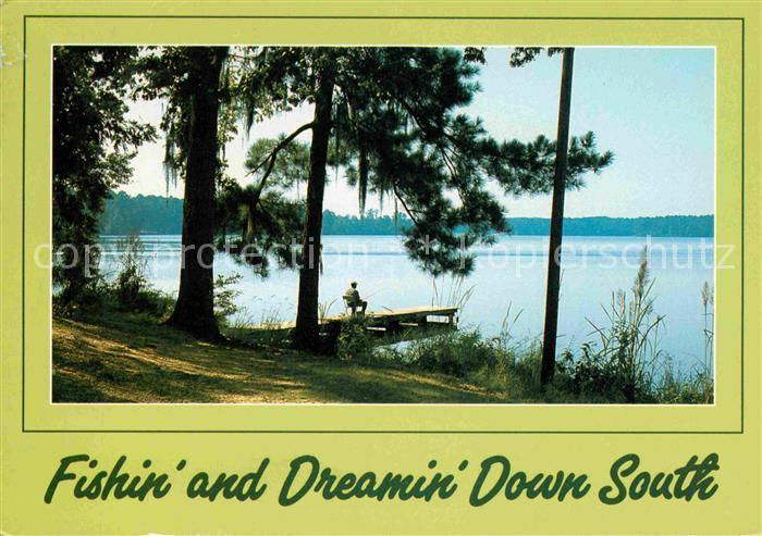 Louisiana US-State Fishin and Dreamin Down South