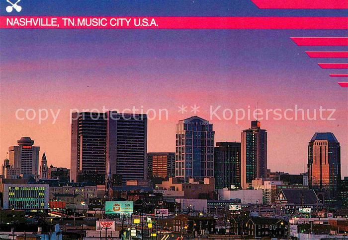 Nashville Tennessee Skyline