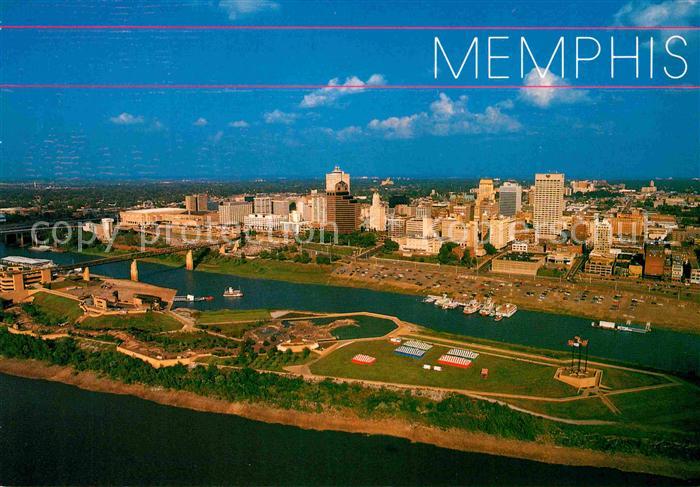 Memphis Tennessee Fliegeraufnahme