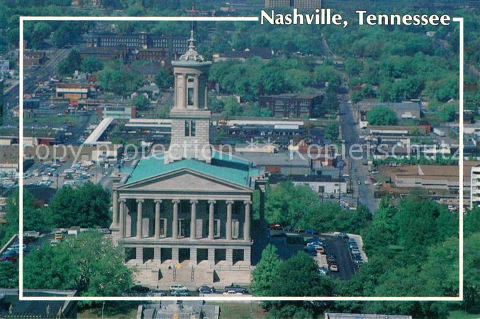 Nashville Tennessee Fliegeraufnahme State Capitol