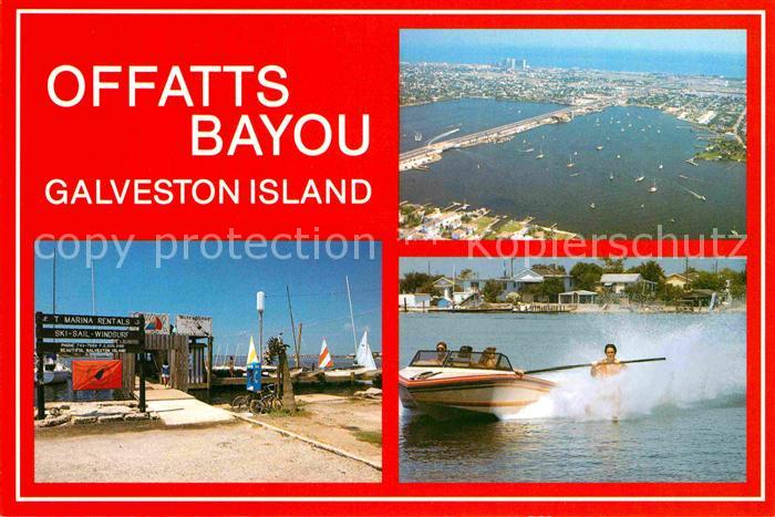 Galveston Texas Offats Bayou
