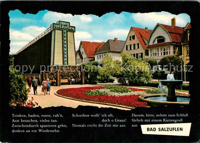 Bad Salzuflen Kurpark Eingang