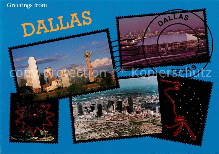 Dallas Texas Fliegeraufnahme