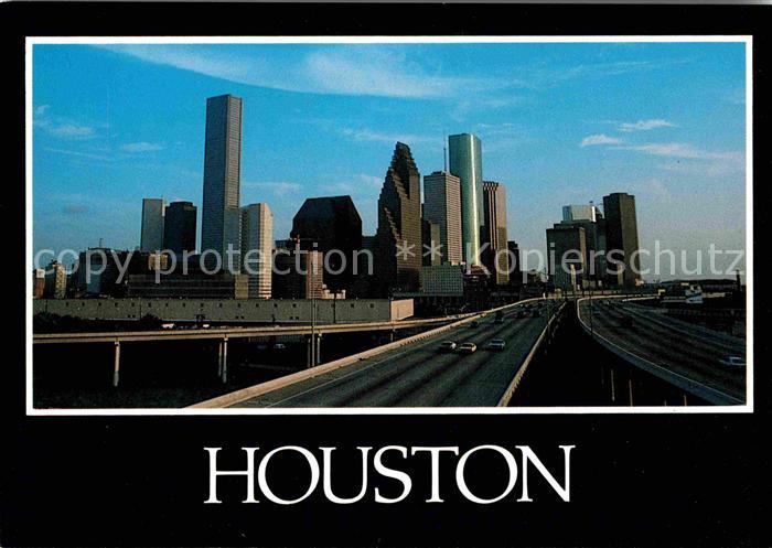 Houston  Texas USA Skyline