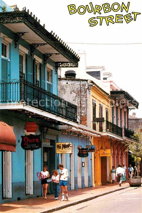 New Orleans Louisiana Bourbon Street