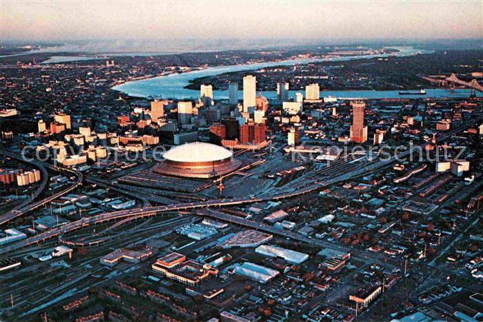 New Orleans Louisiana Fliegeraufnahme