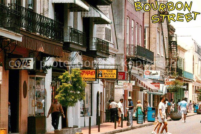 New Orleans Louisiana Bourbon Street