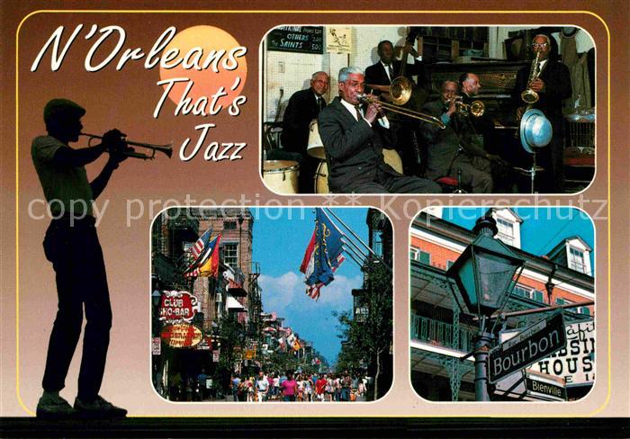 New Orleans Louisiana That's Jazz Bourbon Street