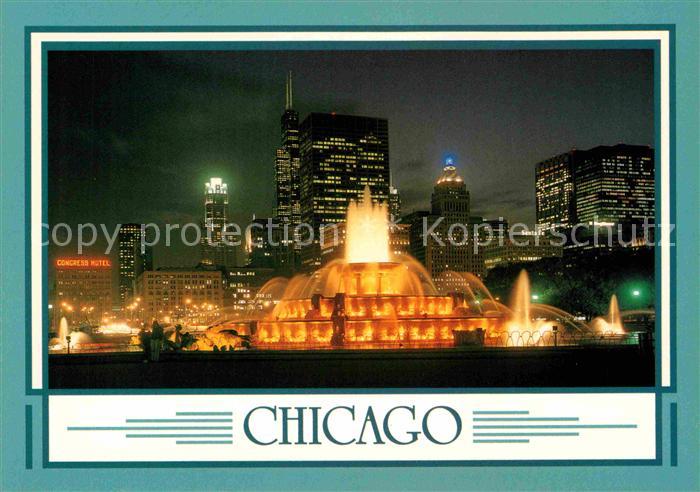Chicago Illinois Buckingham Fountain