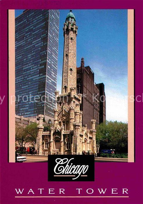 Chicago Illinois Water Tower