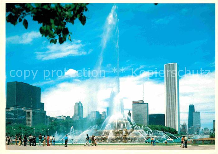 Chicago Illinois Buckingham Fountain