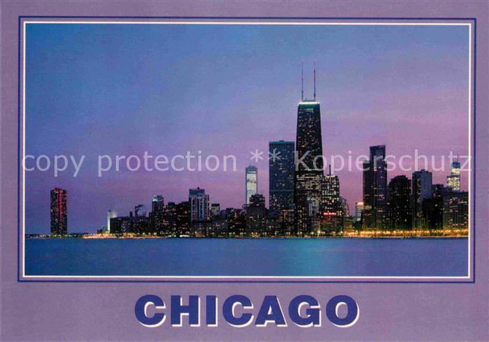 Chicago Illinois Lake Michigan Skyline