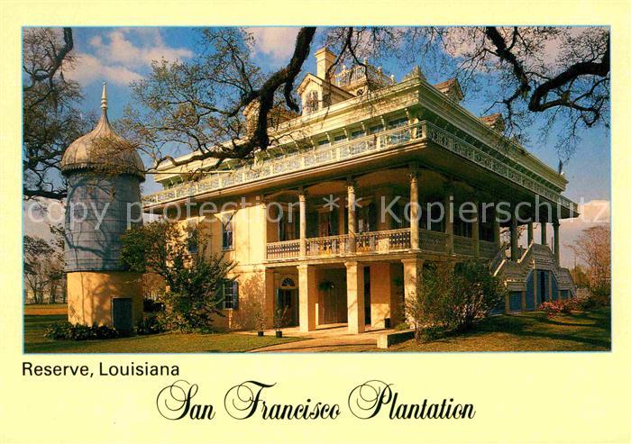 Reserve Louisiana San Francisco Plantation
