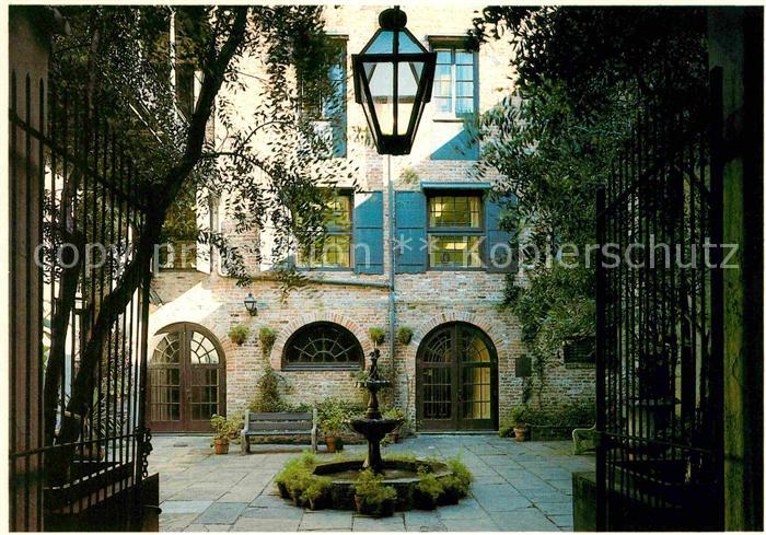 New Orleans Louisiana Broulatour Courtyard