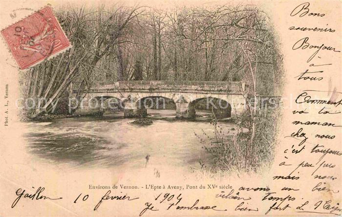 Vernon Ardeche L Epte a Aveny Pont