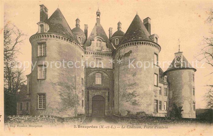 Beaupreau Le Chateau Porte d`Entree