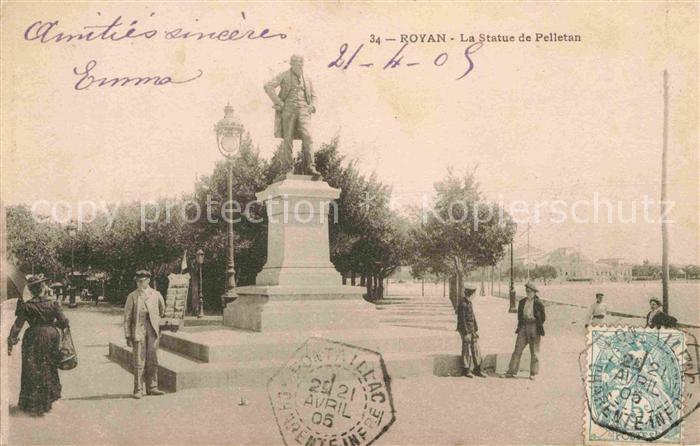 Royan 17 Statue de Pelletan