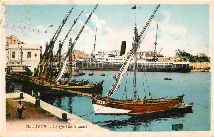 Sete Herault Quai de la Santé