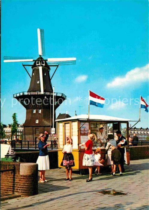 Amsterdam Niederlande Molen Muehle