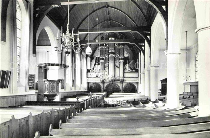 Strijen Hervormde Dorpskerk innen