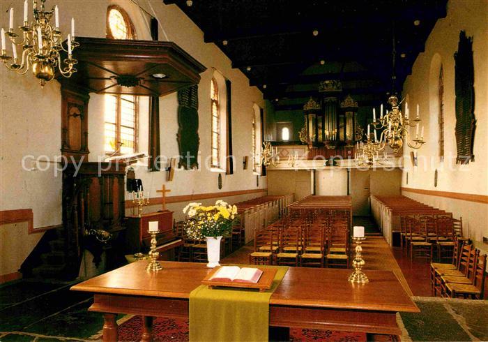 Hindeloopen Ned. Herv. Kerk interieur