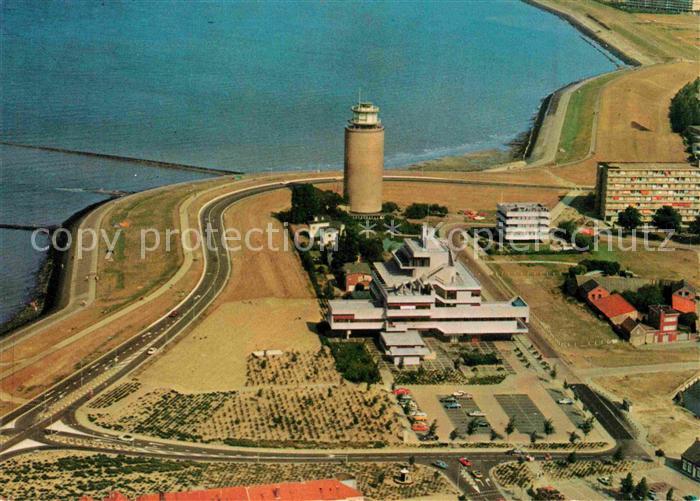 Terneuzen Fliegeraufnahme mit Leuchtturm