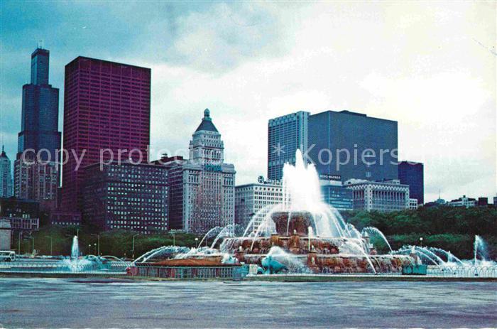 Chicago Illinois Buckingham Fountain