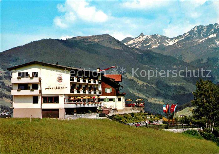 Bartholomaeberg Vorarlberg Berghotel Fernblick