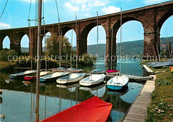 Herdecke Ruhr Viadukt Hafen
