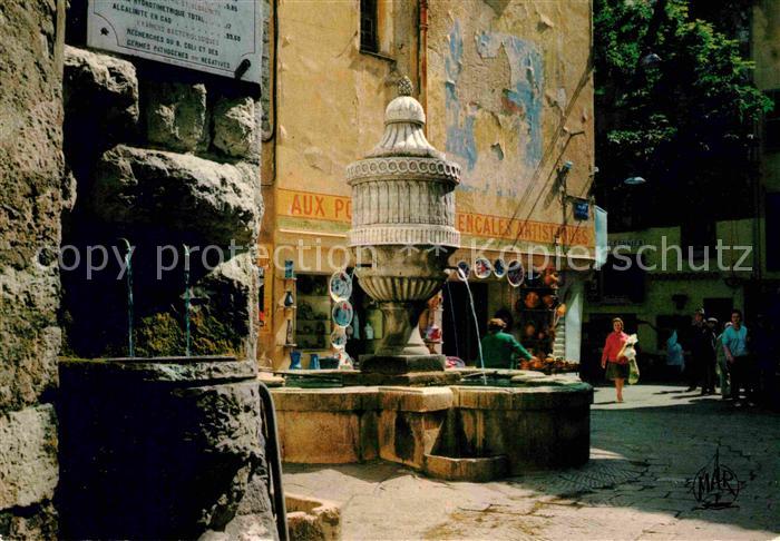 Vence-la-Jolie Fontaine du Peyra