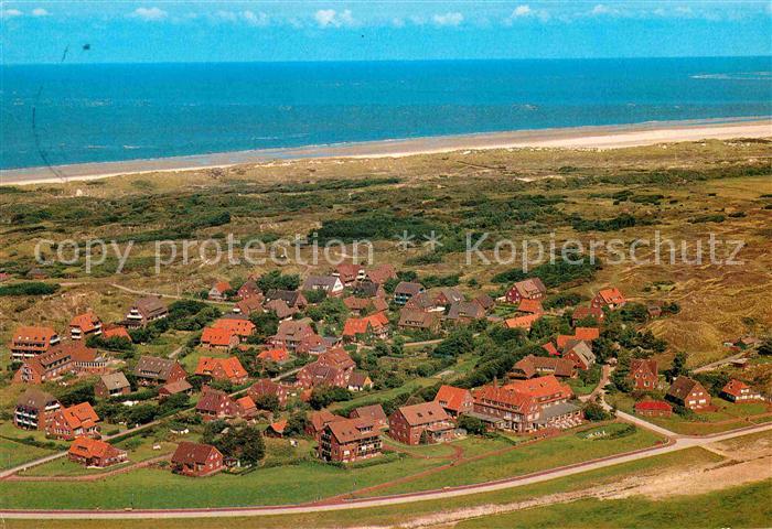 Baltrum Nordseebad Fliegeraufnahme