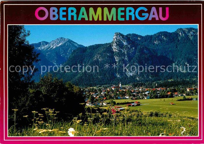 OBERAMMERGAU Bayern Passionsspieldorf