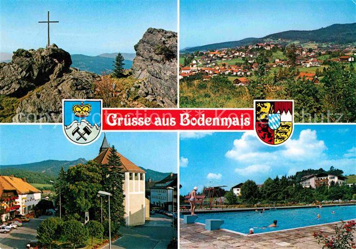 Bodenmais Berg-Kreuz Freibad Ortspartie