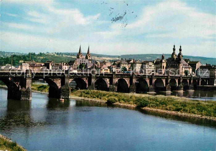Koblenz Rhein Alte Moselbruecke