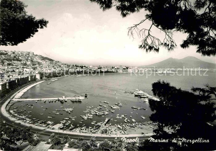 Napoli Neapel Marina di Mergellina