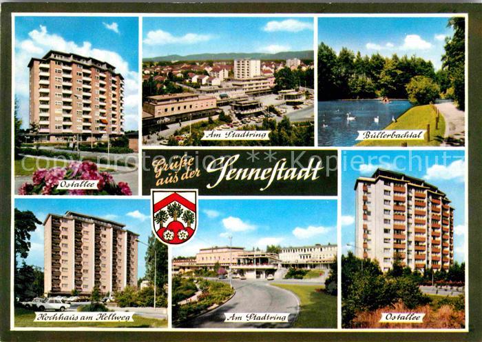 Sennestadt B?llerbachtal Ostallee Stadtring Hochhaus am Hellweg