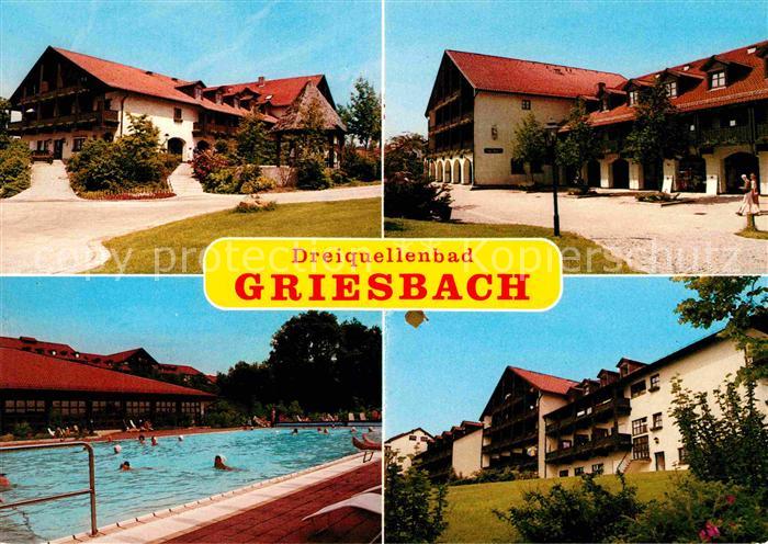 Griesbach Bad Dreiquellenbad Ortspartien Freibad