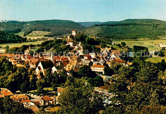 Pappenheim Mittelfranken Blick vom Weinberg